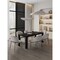 Manhattan Comfort Rectangle Dining Set of 7 W/ Flor Chairs, 70.86 in L, American Solid Ash Wood, Black and Wheat 6-DT02DC052-WT - alternate 1